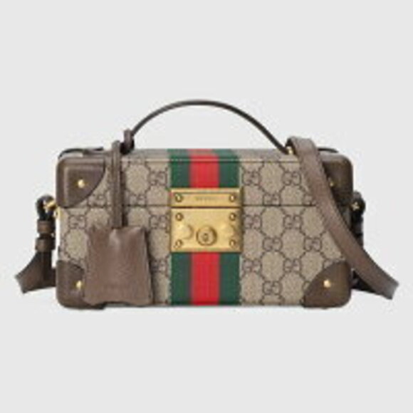 Gucci Handbags - Gucci Savoy Watch Case Web Stripe UVFAT